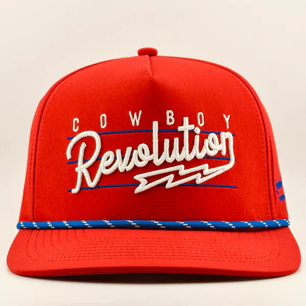 “Lightning" Red - Cowboy Revolution 5-panel Performance Hat