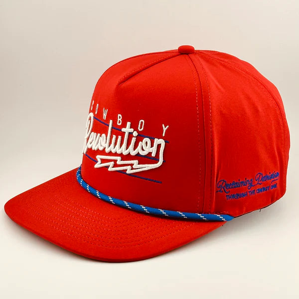 “Lightning" Red - Cowboy Revolution 5-panel Performance Hat