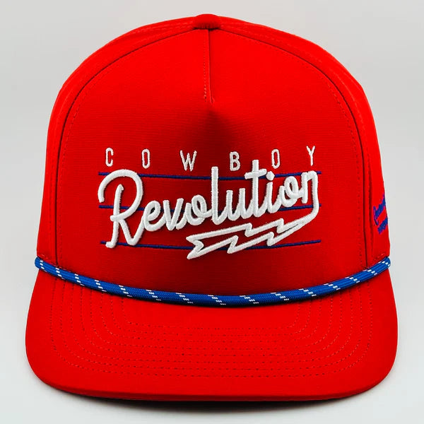 “Lightning" Red - Cowboy Revolution 5-panel Performance Hat